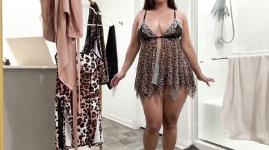 Treasurepassion Destroyed Tight Lingerie Try On Haul Curvy Goddess
