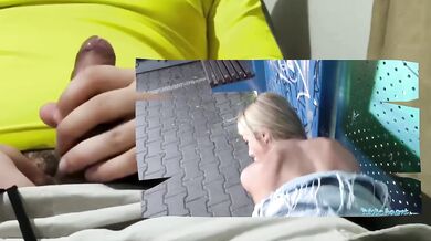 Public Agent Train Station POV React Destroyed Gushing Choked Sex For Cash