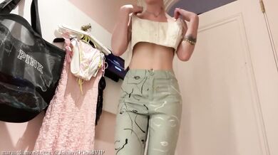 Natural Redhead Dressing Room Blowjob Big Dick Lingerie Margot Johnny