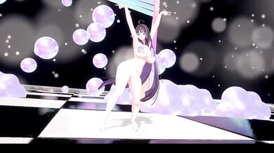 ELF Vtuber Strip Dance Until Naked Destroyed Gushing MMD Hentai