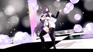 ELF Vtuber Strip Dance Until Naked Destroyed Gushing MMD Hentai