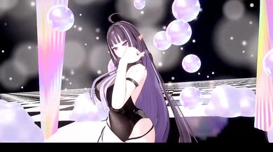 ELF Vtuber Strip Dance Until Naked Destroyed Gushing MMD Hentai