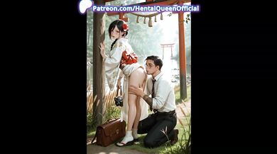 Asian Bride Cheats with Photographer on Wedding Day Destroyed by Hardcore Creampie Doggy Blowjob Public Risky AI Generated