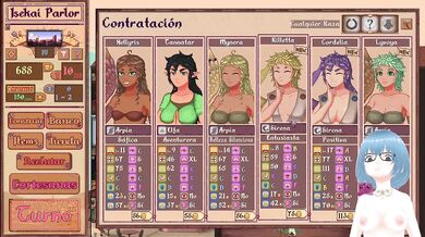 Isekai Parlor Simulator Demo Gameplay Destroyed by Big Tits and Furry VTuber