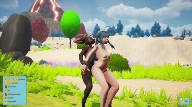 Sapphire Safari Furries Destroyed Outdoors With Cum Inside Pussy And Lesbian Pussy Eating