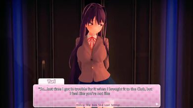 Yuri and You Get Destroyed with Wine DDLC Exclusive