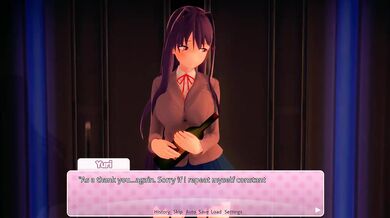 Yuri and You Get Destroyed with Wine DDLC Exclusive