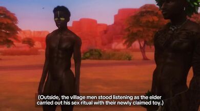 Sims 4 Island Tribal BBC Ruins Snowbunny Mother with Rough Blowjob Anal Cheating Creampie Impregnation Humiliation Interracial Big Dick