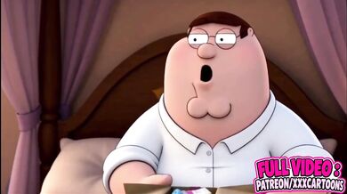 Peter Griffin destroys Rapunzel cosplay parody roleplay crossover cartoon HD