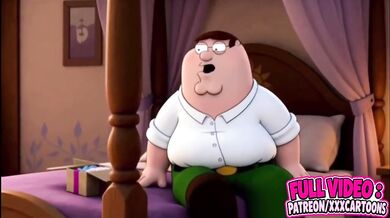 Peter Griffin destroys Rapunzel cosplay parody roleplay crossover cartoon HD