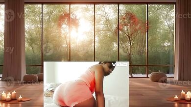 Ebony Milf Solo Female Yoga Stretch Destroyed Public Reality Luxury Apartment