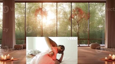 Ebony Milf Solo Female Yoga Stretch Destroyed Public Reality Luxury Apartment