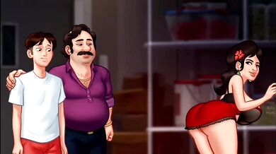 Step Mom Saw Through My Secret Destroyed Without Asking Clickbait 18+ Korean Cartoon Anime Bhabhi Summer Time Saga Big Boobs Big Ass Game Show Babes