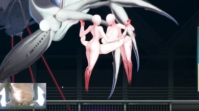 Suffering During A Boss Fight Destroyed By Big Dick Creampie