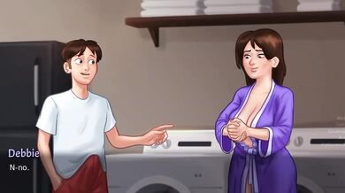 Destroyed Gushing Choked MILF Step Mom Russian Sex Washing Machine Big Tits Big Ass Hentai Anime