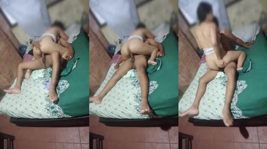 Casero amateur babysitter choked on big dick gushing