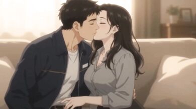 Hot Milf Delivery Boy Destroyed with Big Cock Creampie Gushing