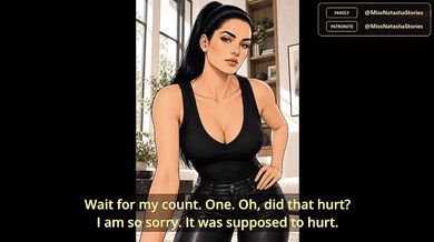 Destroyed Gushing Choked F4M JOI CBT Audio Femdom Mistress Brunette British Amateur Cartoon