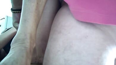 Amateur Blonde MILF Paardildo Creampie Destroyed On Table