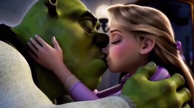 Rapunzel First Time Sex With Shrek Destroyed Gushing Deepthroat Cartoon Exclusive HD Porn