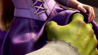 Shrek Destroys Rapunzel With First Time Blowjob Disney Crossover XXX Cartoon HD