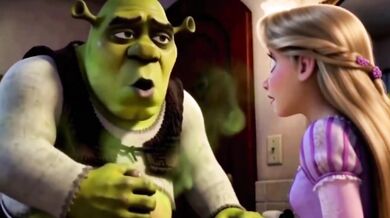 Shrek Destroys Rapunzel With First Time Blowjob Disney Crossover XXX Cartoon HD