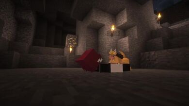 Destroyed Gushing Anal in the Cave with Jenny Sex Doll Minecraft Hentai