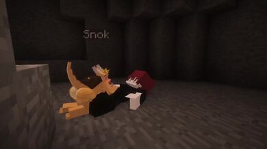 Destroyed Gushing Anal in the Cave with Jenny Sex Doll Minecraft Hentai