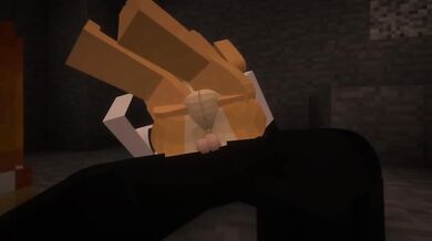 Destroyed Gushing Anal in the Cave with Jenny Sex Doll Minecraft Hentai