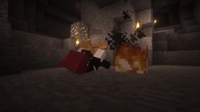 Destroyed Gushing Anal in the Cave with Jenny Sex Doll Minecraft Hentai