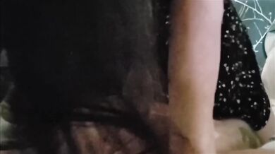 Virginia Earl Can't Get Enough Cock And Chokes On Big Dick Homemade BWC Hotwife Amateur Blowjob Female Orgasm HD Verified