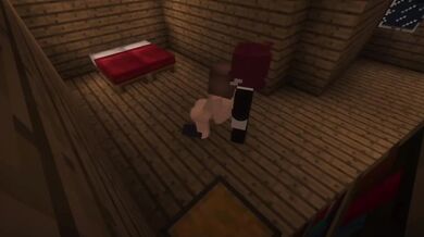 Alone With Jenny in My House Minecraft Destroyed Gushing Choked