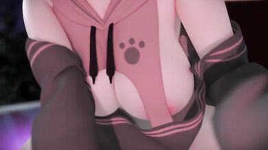 Destroyed Gushing Choked Japanese Hentai Anime Big Boobs POV Ladyboy Femboy Vtuber