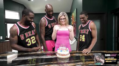 Hot Wife Celebrates Her Birthday with a BBC Orgy - Cory Chase - Taboo Heat