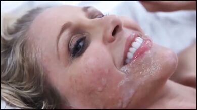 Busty MILFS getting covered in CUM