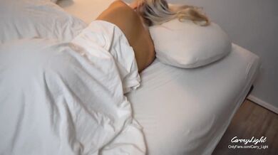 Step Mom Wakes up to Hard Cock of Step Son He her pretending his Dad