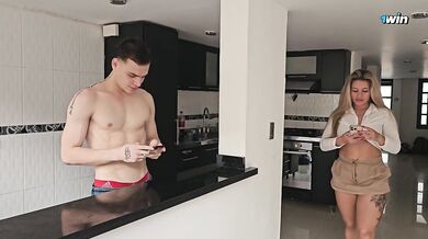 MY BOYFRIEND'S STEPSON CAME INTO MY BED AND FUCKED ME PASSING AS HIM