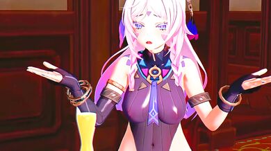 Citlali has Hot NTR Sex at the Bar - Genshin Impact