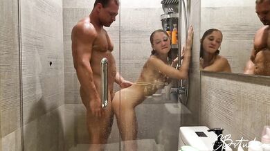 Fucked a friend's girlfriend in the shower while he was playing Sony PlayStation