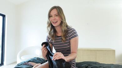 Cute & shy bff gets embarrassed when she realizes she gave me a boner - Stella Sedona
