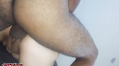 I had sex with my husband's friend because of a bet, I got horny and ended up doing with both of