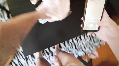 Tricking my friend's mom into thinking she was on a photo shoot