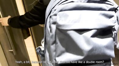 "Do you have an erection???". Sharing a hotel bed with a coworker ended up with an unexpected sex