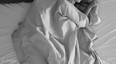 Night vision home video how amateur couple is having romantic sex in their bed