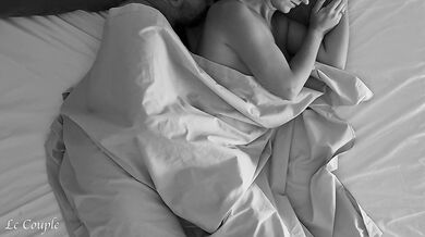 Night vision home video how amateur couple is having romantic sex in their bed