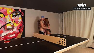My boyfriend bets me on his game and has to watch me fuck his friend and his girlfriend