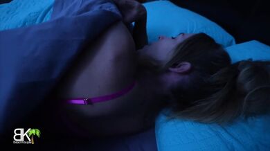StepSon Hops Into StepMoms Bed After Nightmare - 3of3
