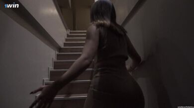 I help my friend with her onlyfans (she forgets the dildo and uses my cock in her ass)