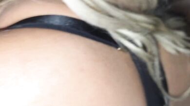 Amateur Blonde MILF With Big Tits Sucks Dick Then Rimming Ass For Massive Cumshot