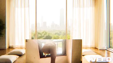 Luxury Yoga POV Stretching Ebony MILF Destroyed Gushing Amateur